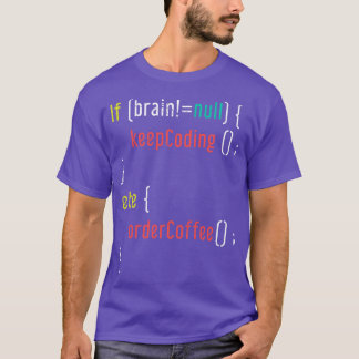 Camiseta Retro Coffee Funny Programador