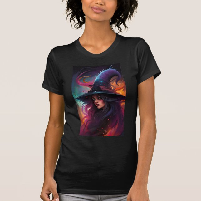 Camiseta retro colorida (Anverso)