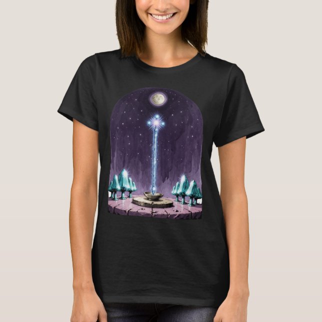 Camiseta Retro Comic Psychedelic Spirit Art (Anverso)
