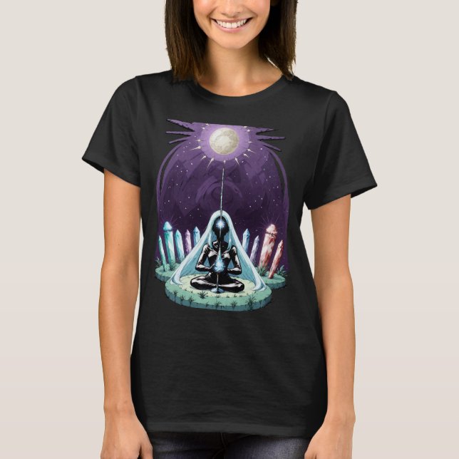 Camiseta Retro Comic Psychedelic Spirit Art (Anverso)