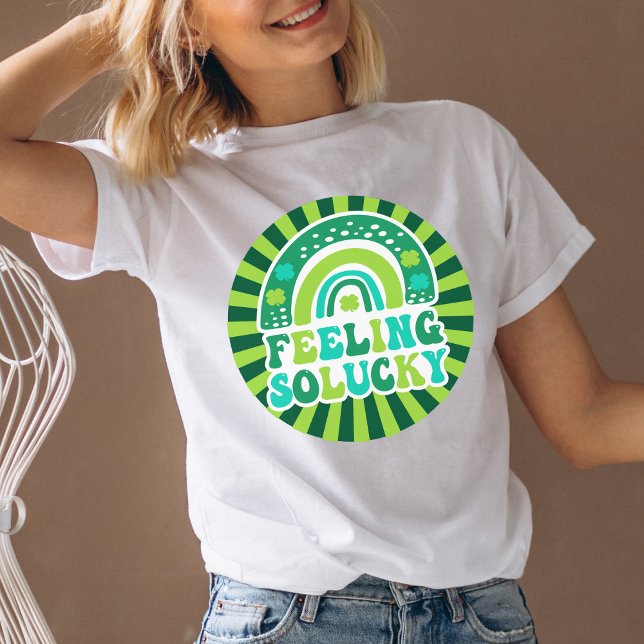Camiseta Retro con tanta suerte el Día de San Patricio (Subido por el creador)