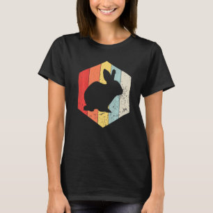 Camiseta Retro Conejo Vintage Rabbit Spirit Animal 60s 70s
