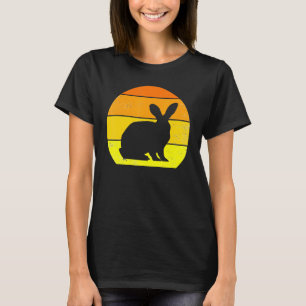 Camiseta Retro Conejo Vintage Rabbit Spirit Animal 70s 80