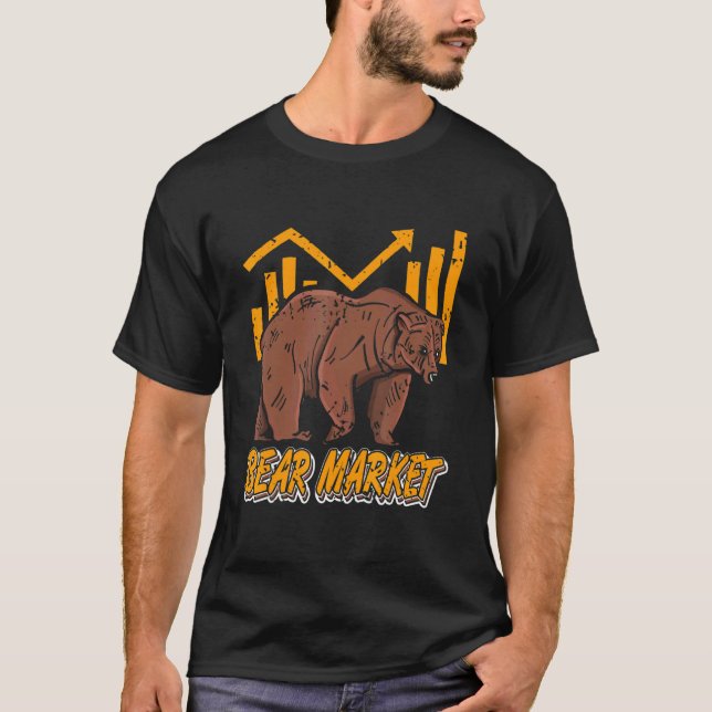 Camiseta Retro Cool Bear Market Stock Crypto Investor Prese (Anverso)