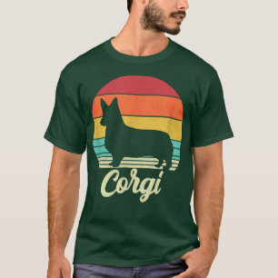 Camiseta Retro Corgi Dog Lover