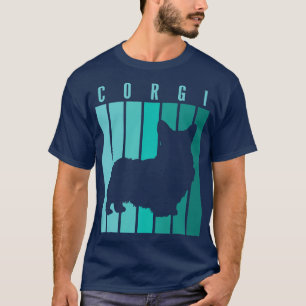 Camiseta Retro Corgi Dog Lover Corgi Dog Owner1170