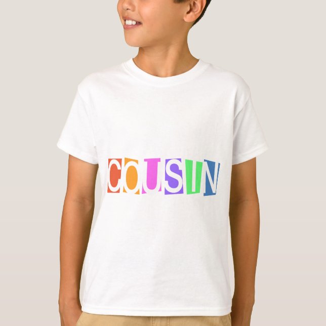 Camiseta Retro Cousin (Anverso)