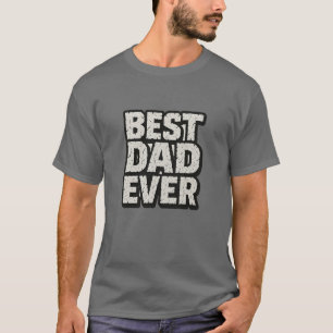 Camiseta Retro Crackle "Mejor Papá Nunca" Regalo del Día de