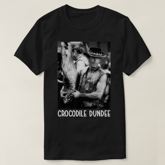 Camiseta Retro Crocodiles Artworks Dundees Love American Co (Diseño del anverso)