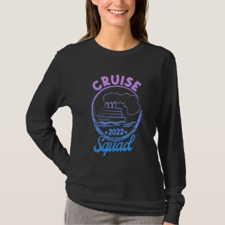 Camiseta Retro Cruise Squad 2022  Matching For Family & Fri