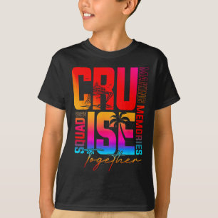 Camiseta Retro Cruise Squad 2025 Creando Recuerdos Juntos F