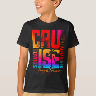 Camiseta Retro Cruise Squad 2025 Creando Recuerdos Juntos F