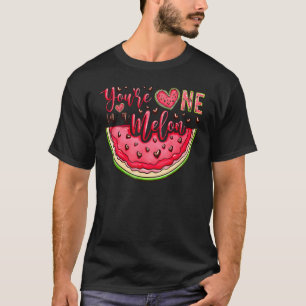 Camiseta Retro Cute Eres Un El día de San Valentín De Melón