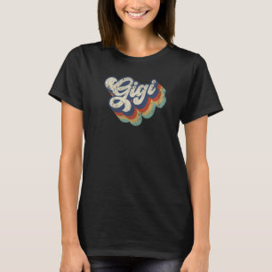 Camiseta Retro Cute Gigi para la abuela mejor Gigi jamás ma