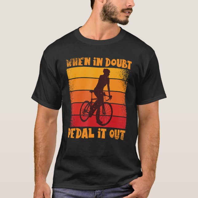Camiseta Retro Cycologist Biking Cycling Racing Bicycle MTB (Anverso)