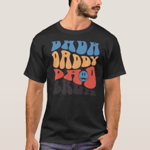 Camiseta Retro Dada Daddy Dad Dad Bruh Feliz Día de los Pad