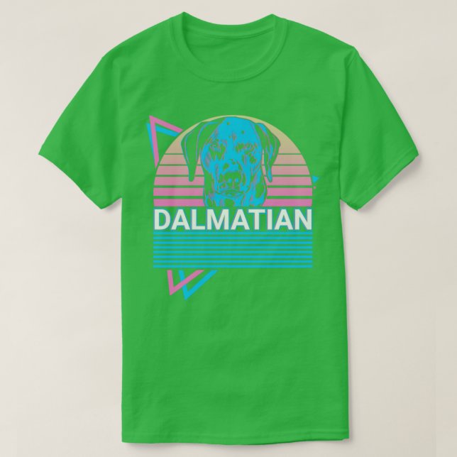 Camiseta Retro dálmata (Diseño del anverso)
