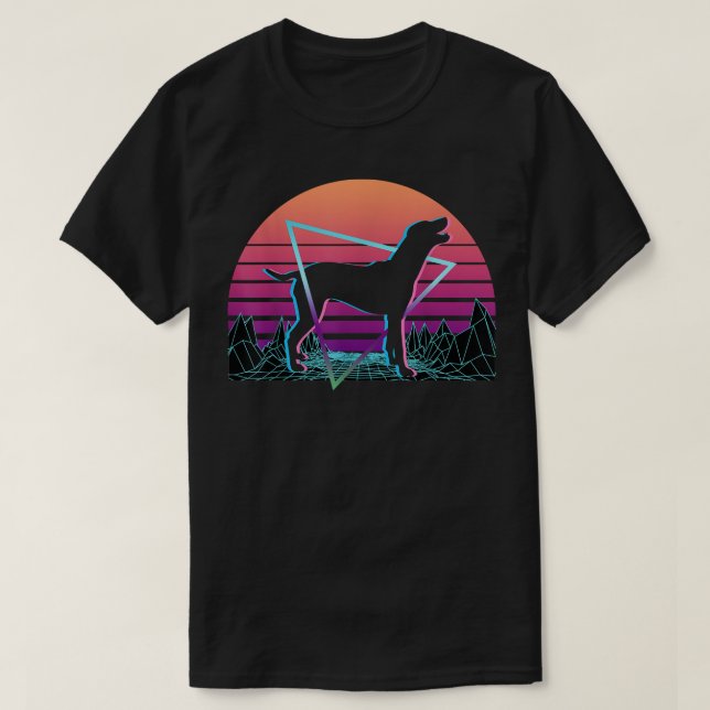 Camiseta Retro dálmata  (Diseño del anverso)