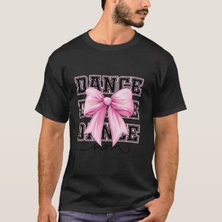Camiseta Retro Dance Mom Coquette Bow Checkdesk Dance Mama