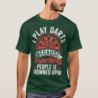 Camiseta Retro Dartboard Dartboard 180 para los jugadores d