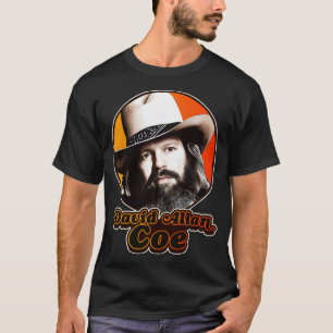 Camiseta Retro David Allan Coe Tributo