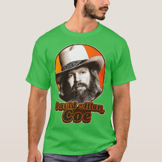 Camiseta Retro David Allan Coe Tributo