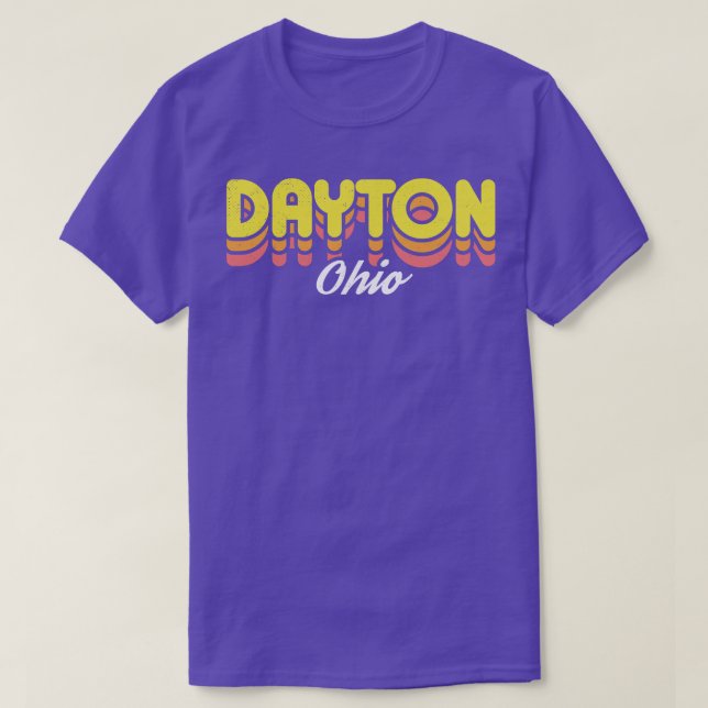 Camiseta Retro Dayton Ohio (Diseño del anverso)