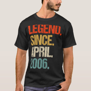 Camiseta retro de 17 años vintage 2006 de 17 años