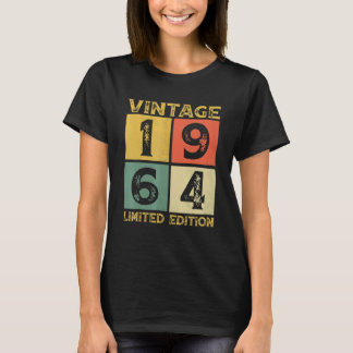 Camiseta Retro de 58 años 1964 58º cumpleaños