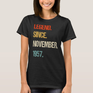 Camiseta retro de 66 años vintage 1957 de 66 años