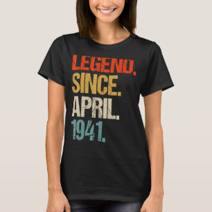 Camiseta retro de 82 años vintage 1941 de 82 años