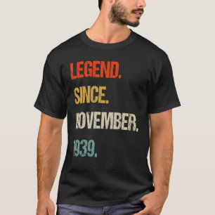 Camiseta retro de 84º cumpleaños vintage 1939 de 84 años