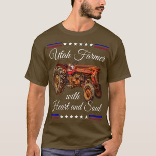 Camiseta Retro de agricultores de Utah