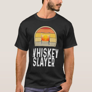 Camiseta Retro de alcohol para bebedores de capa de Whiskey