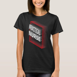 Camiseta Retro de apreciación de cargo de enfermera práctic
