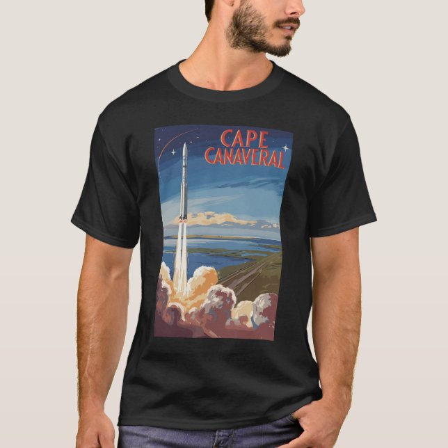 Camiseta Retro de arte de viajes de los padres de Cape Cana (Anverso)