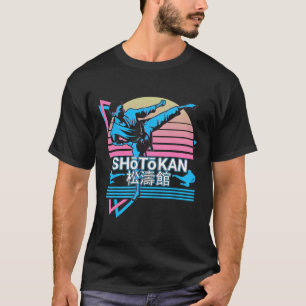 Camiseta Retro de artes marciales japonesas de Shotokan Kar