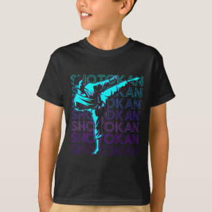 Camiseta Retro de artes marciales japonesas de Shotokan Kar