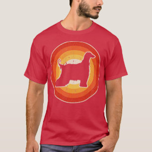 Camiseta Retro de atardecer de hebilla afgana para Chica ma