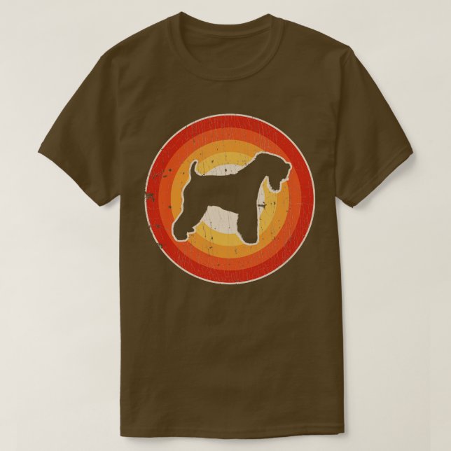 Camiseta Retro de atardecer de llantas blandas y terribles  (Diseño del anverso)