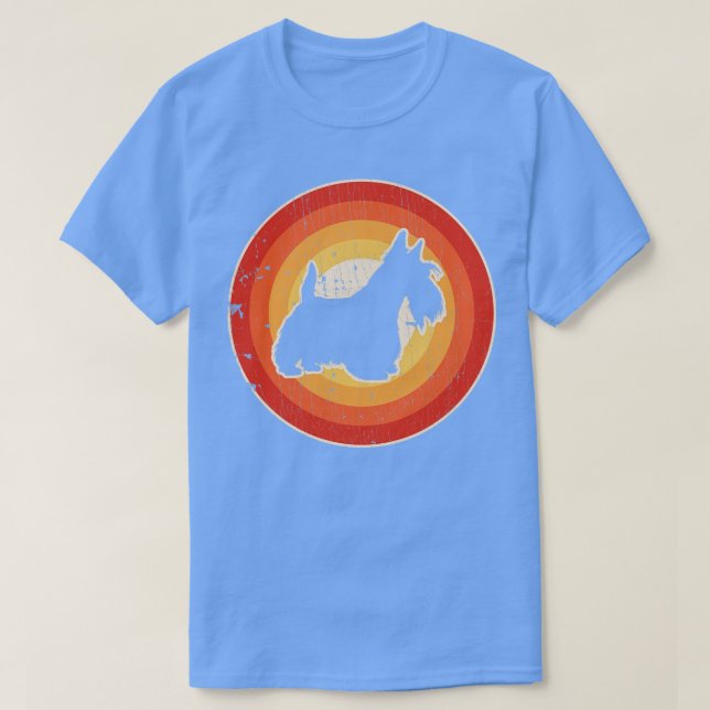Camiseta Retro de atardecer más aterrador para hombres muje (Diseño del anverso)