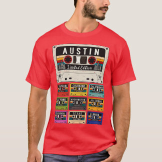 Camiseta Retro de Austin City