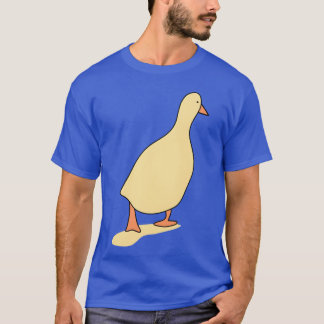 Camiseta Retro de ave de pato