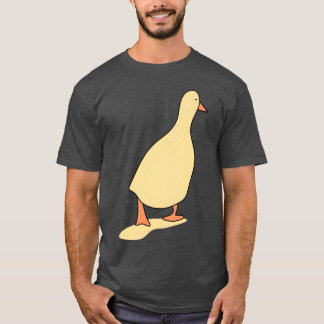Camiseta Retro de ave de pato