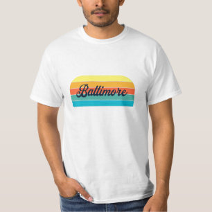 Camiseta Retro de Baltimore