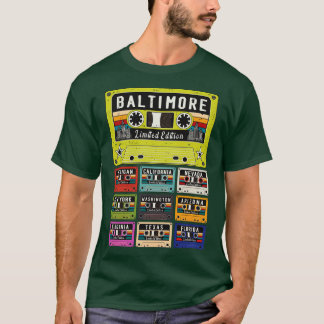 Camiseta Retro de Baltimore City