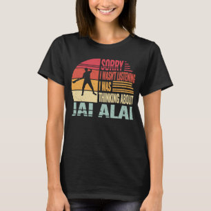 Camiseta Retro de Basque Ball Sport Lamento no haber estado