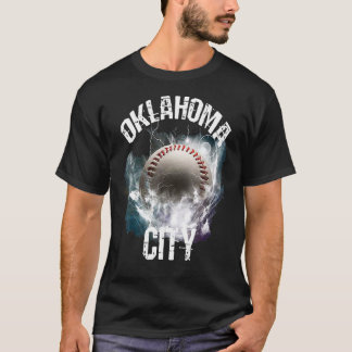 Camiseta Retro de béisbol de Oklahoma