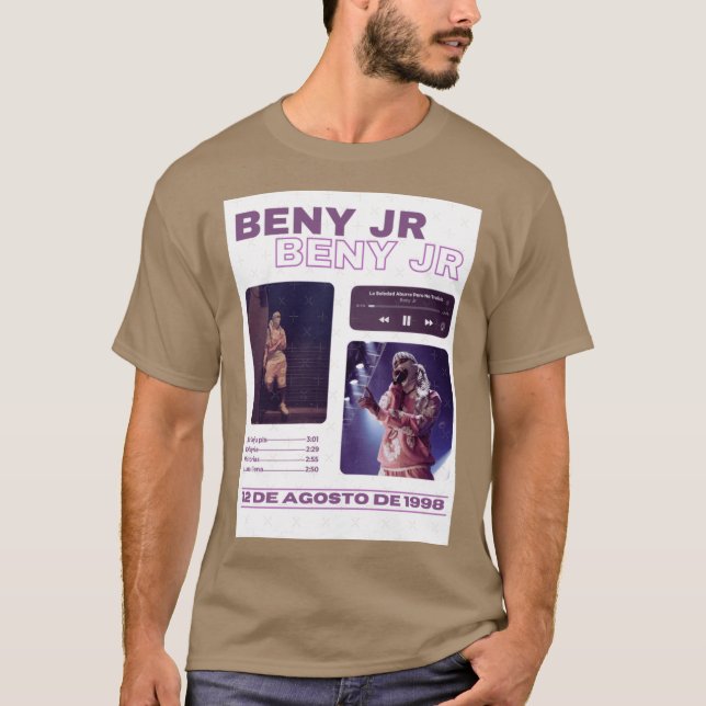 Camiseta retro de Beny Jr (Anverso)