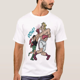 Camiseta Retro de Boxeo Juego de Video KO POW de l